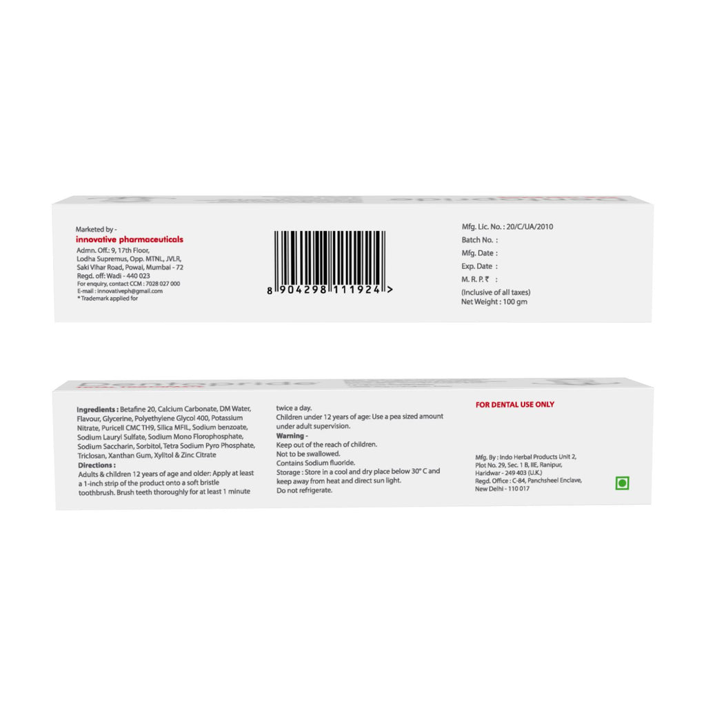 Dentopride Total Toothpaste (100 gm)