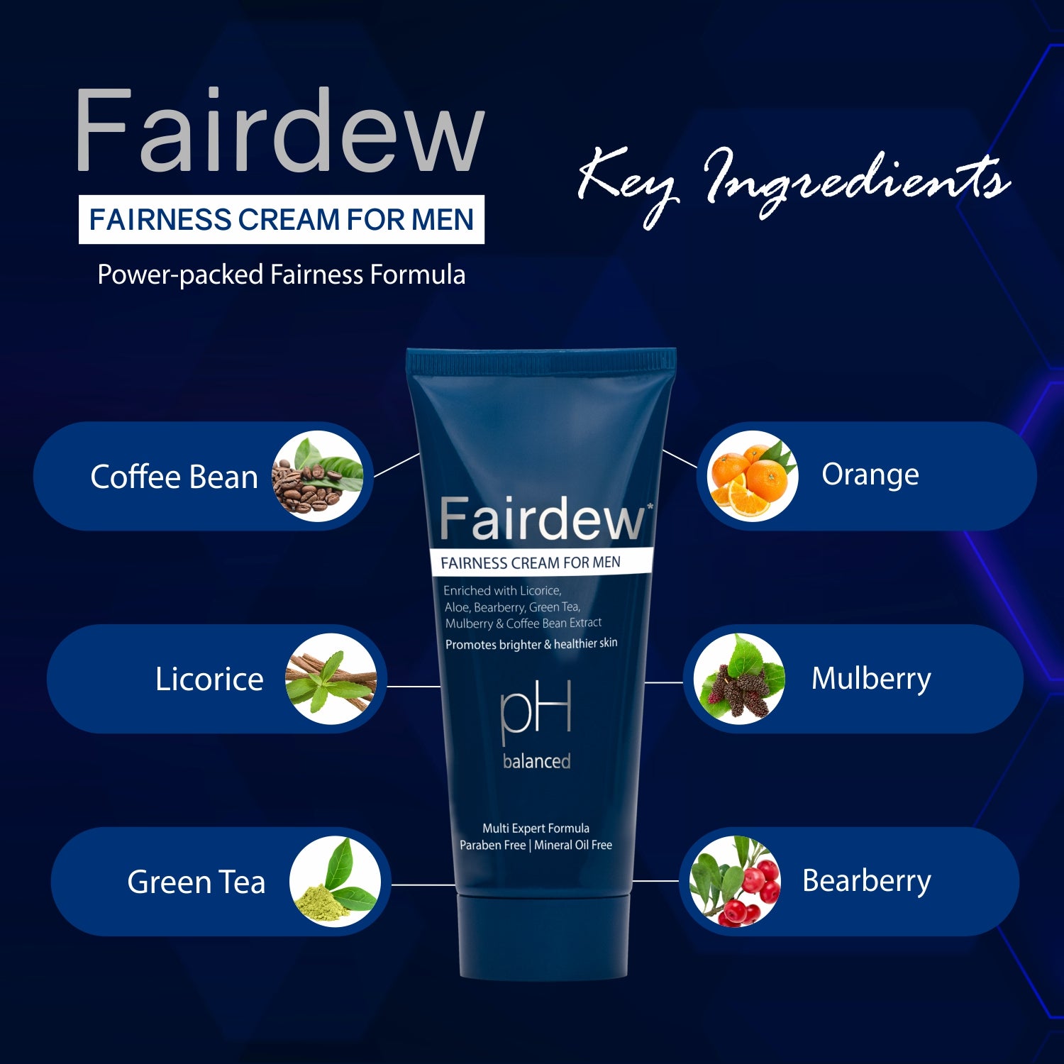 Fairdew Fairness Cream For Men (50 gm)