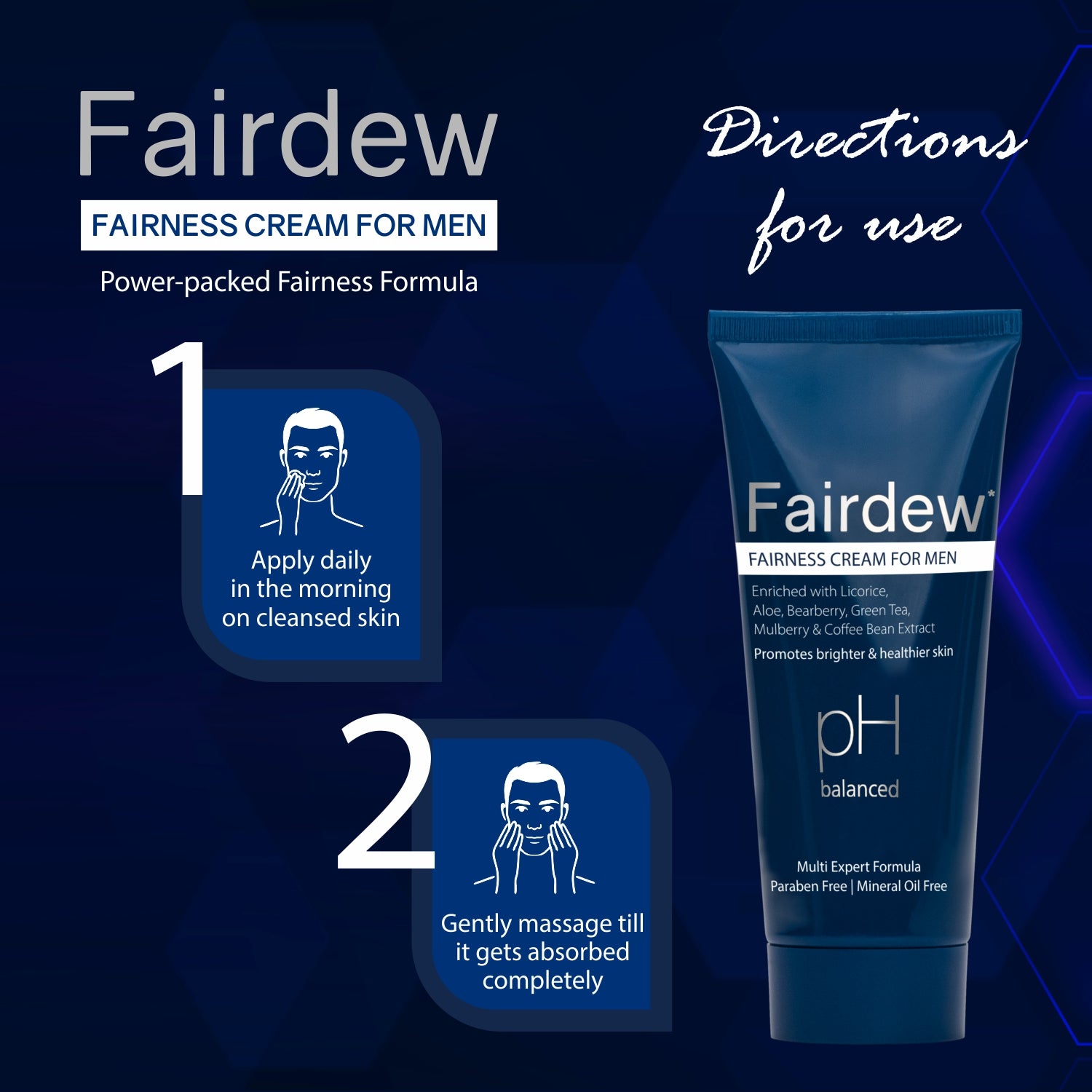Fairdew Fairness Cream For Men (50 gm)
