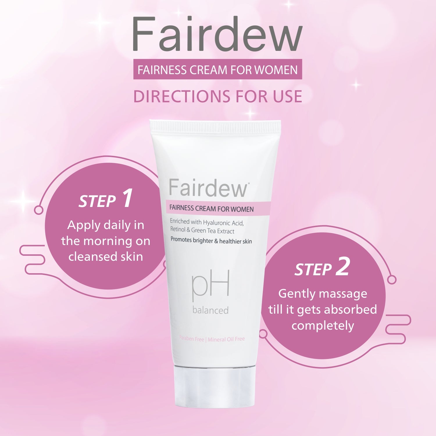 Fairdew Fairness Cream For Women (50 gm)