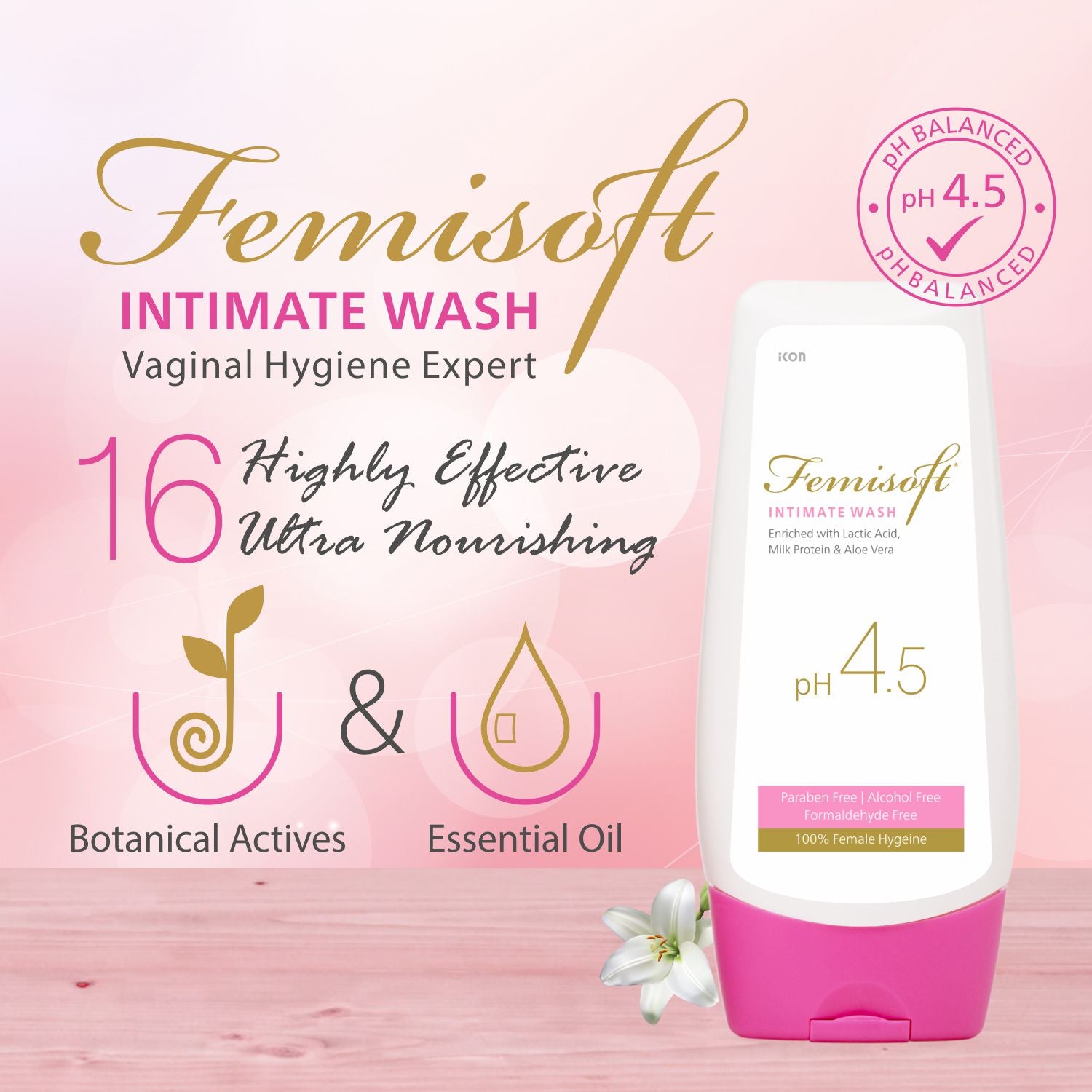 Femisoft Intimate Wash (100 ml)