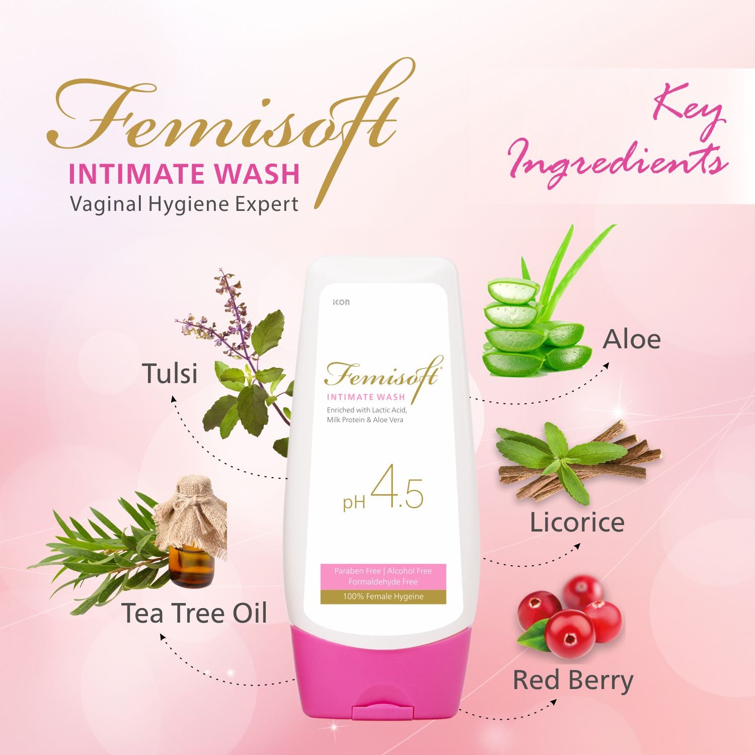 Femisoft Intimate Wash (100 ml)