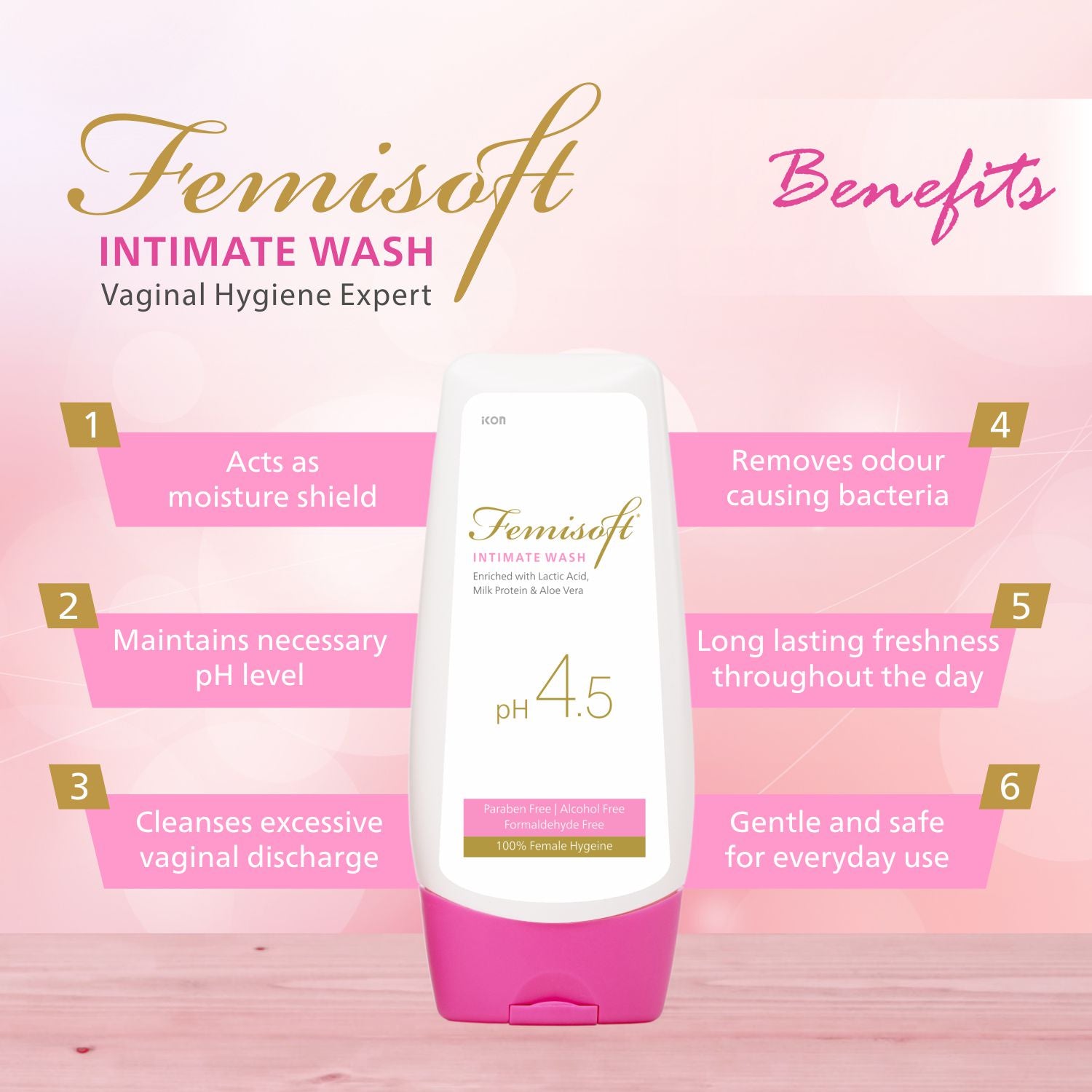 Femisoft Intimate Wash (100 ml)