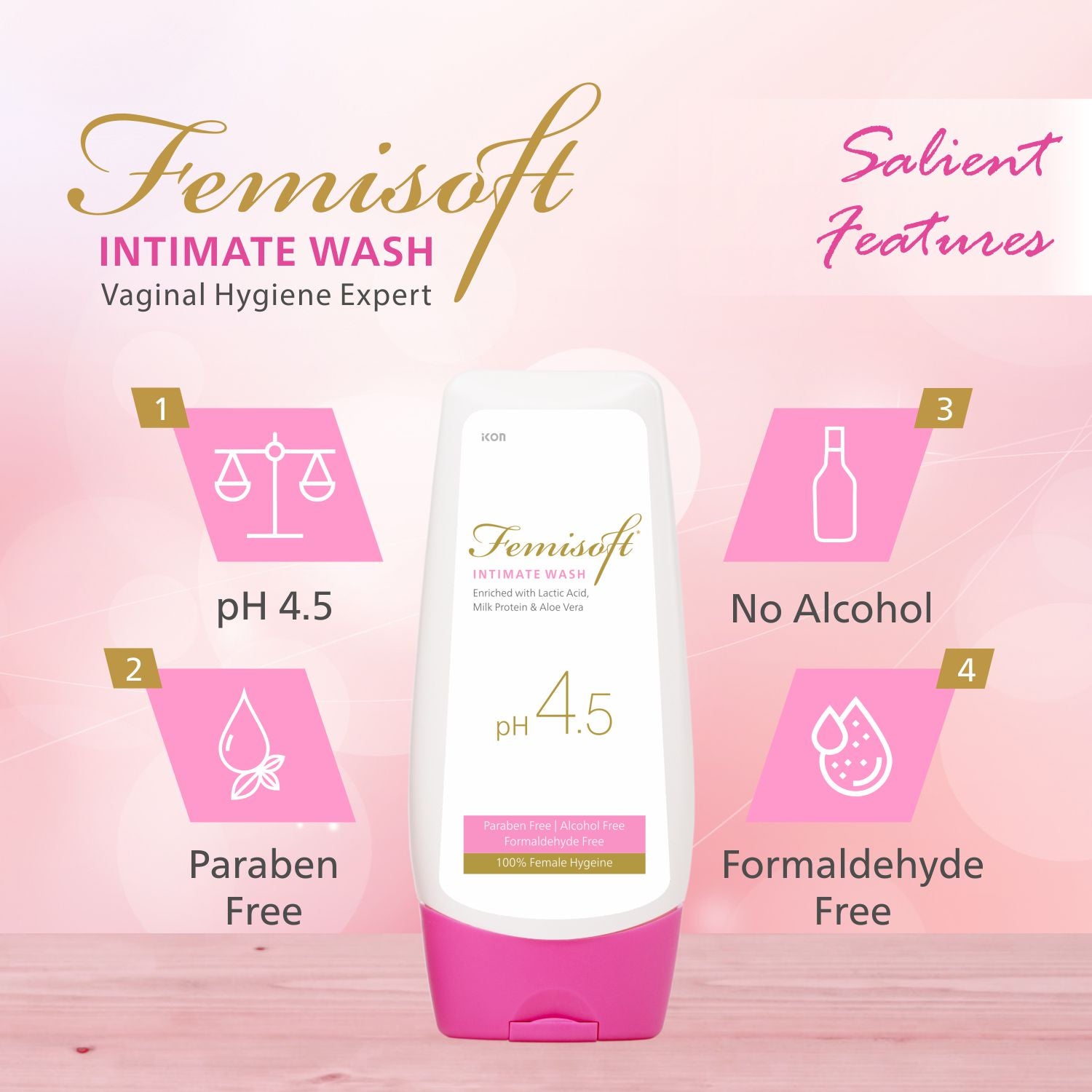 Femisoft Intimate Wash (100 ml)