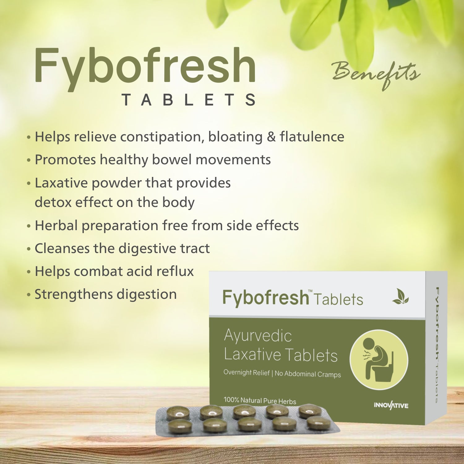 Fybofresh Tablets (1 x 10 Blister)