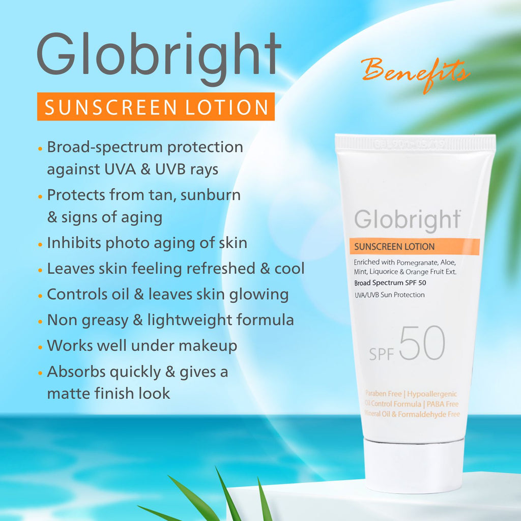 Globright Sunscreen Lotion [SPF 50] 50 ml