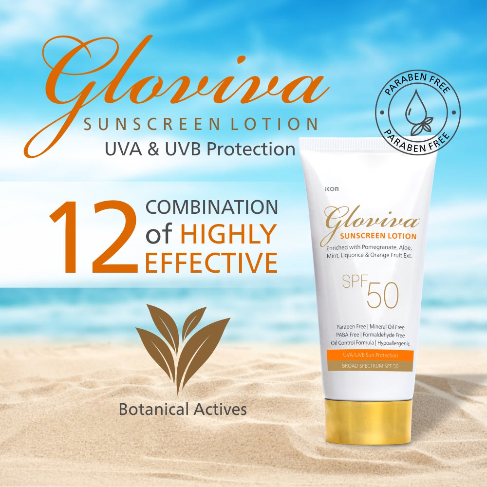 Gloviva Sunscreen Lotion [SPF 50] 50 ml