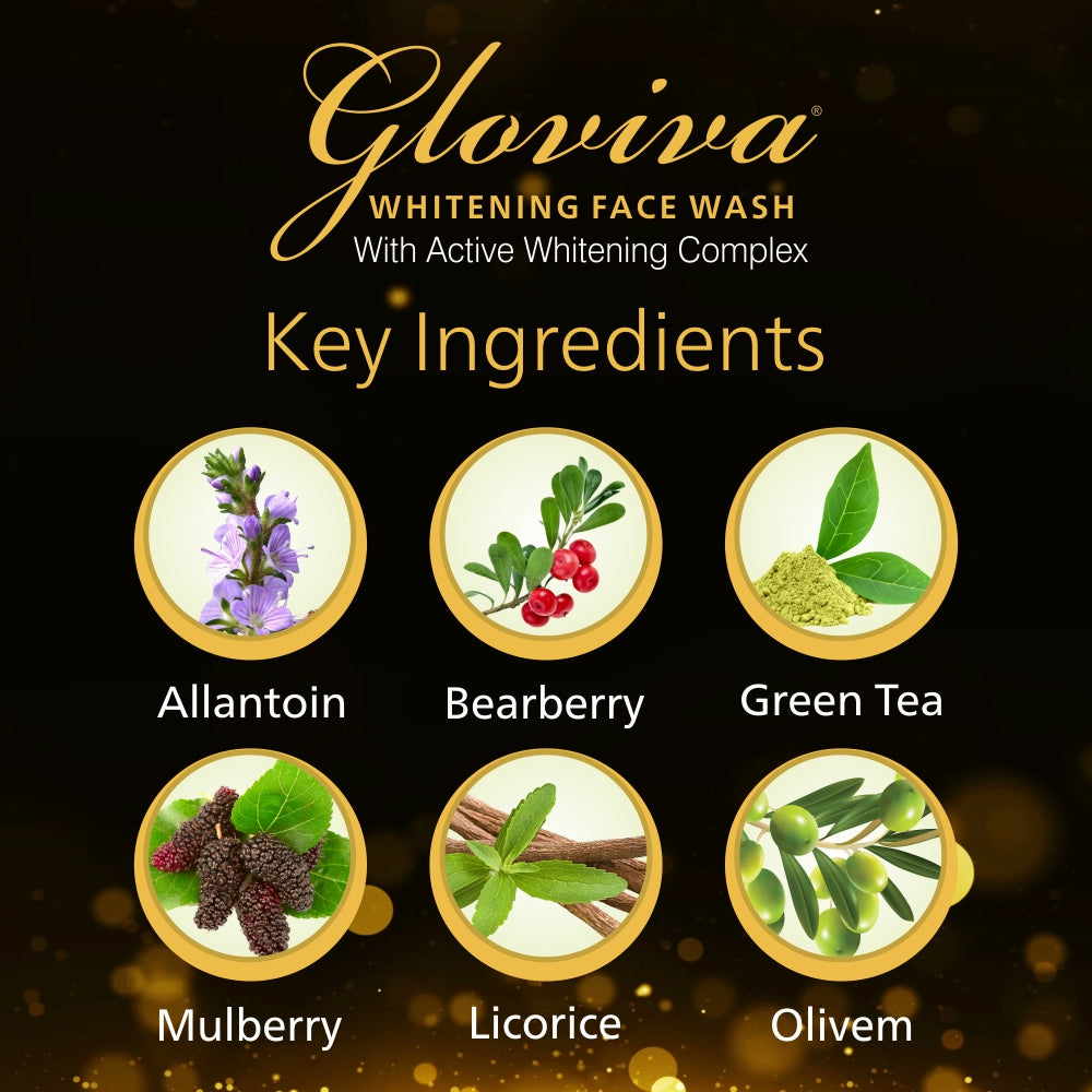 Gloviva Whitening Face Wash (100 ml)