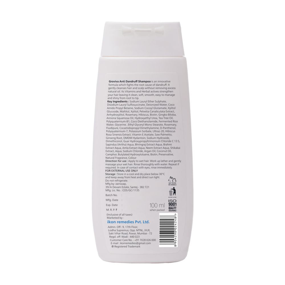 Groviva Anti Dandruff Shampoo (100 ml)