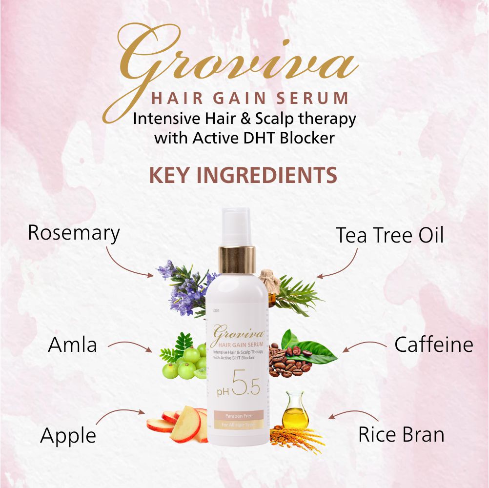 Groviva Hair Gain Serum (100 ml)