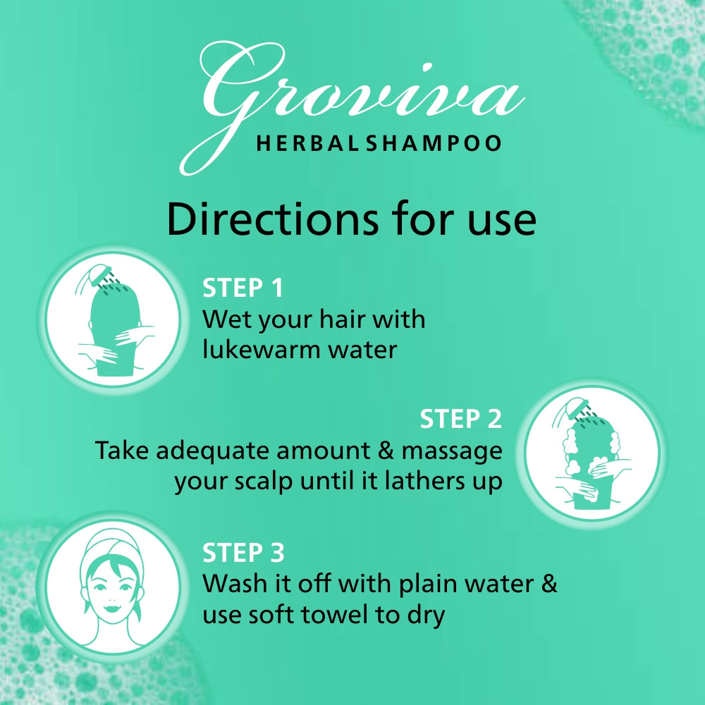 Groviva Herbal Shampoo (300 ml)