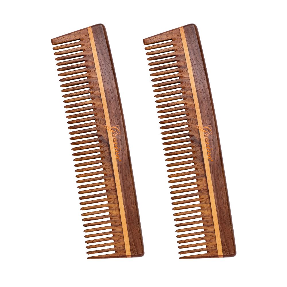 Groviva Handmade Sheesham Wood Comb (13 FC)