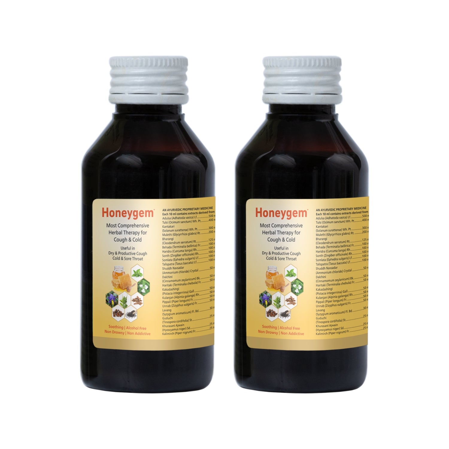 Honeygem Cough Syrup (100 ml) – Aarogyam - The Wellness Store