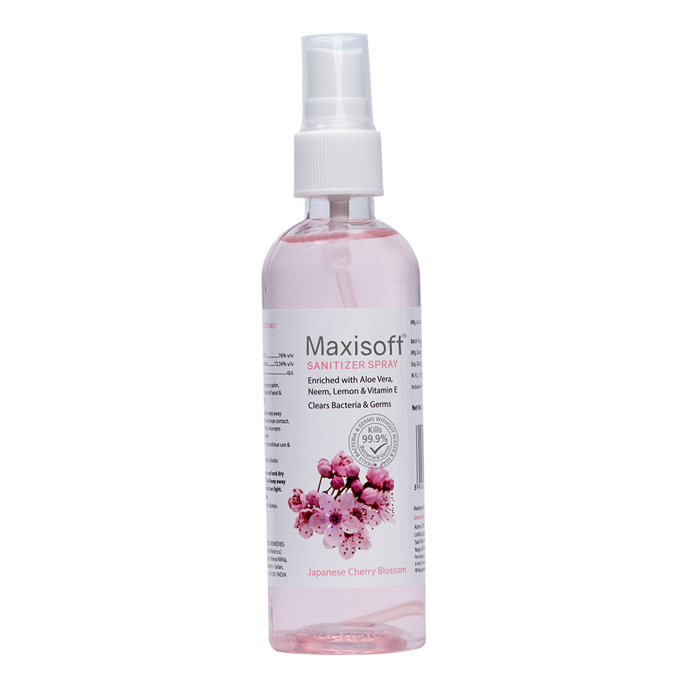 Maxisoft Hand Sanitizer Spray (Japanese Cherry Blossom) 120 ml