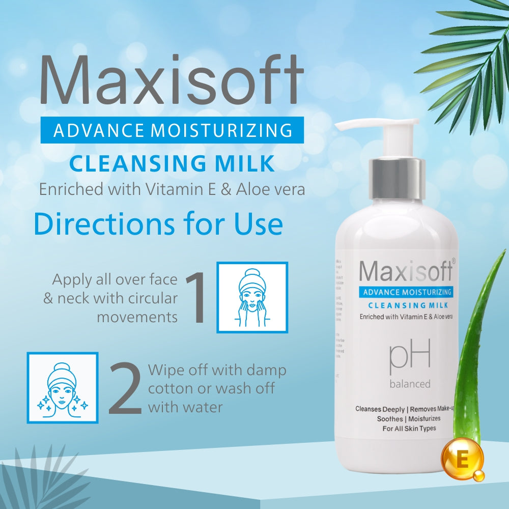 Maxisoft Advance Moisturizing Cleansing Milk (300 ml)