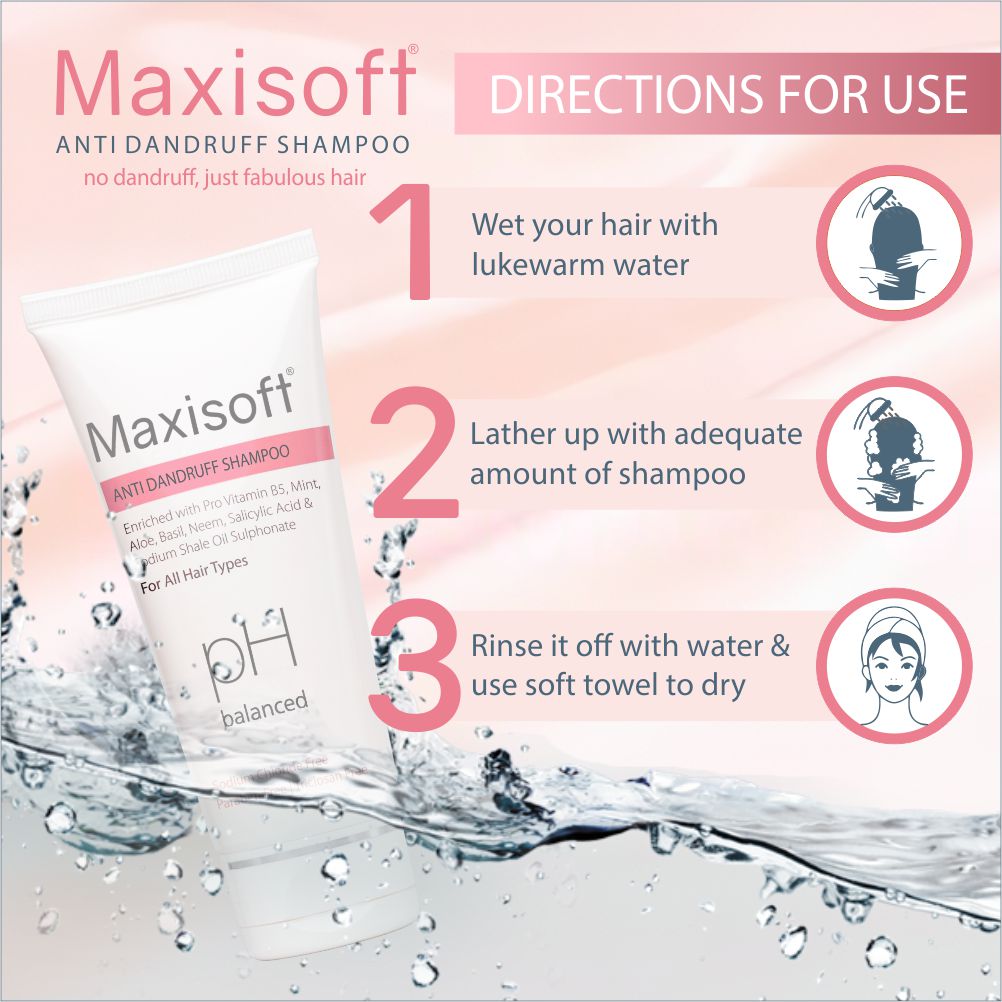 Maxisoft Anti Dandruff Shampoo (100 ml)