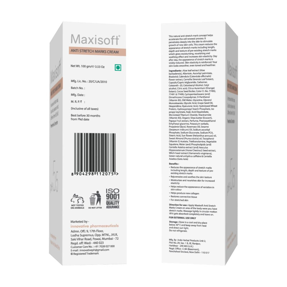 Maxisoft Anti Stretch Mark Cream (100 gm)