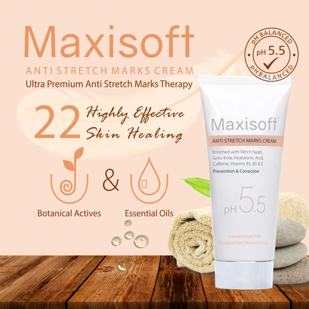 Maxisoft Anti Stretch Mark Cream (100 gm)