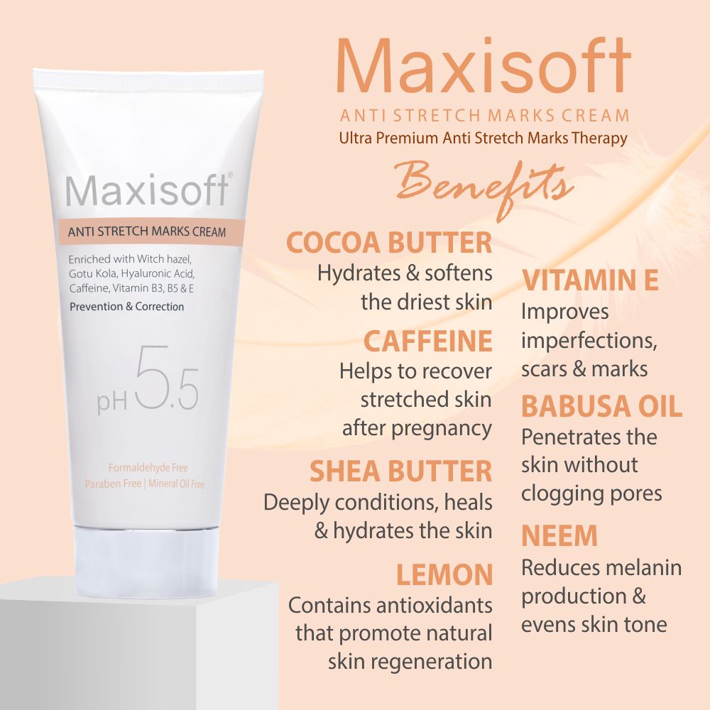 Maxisoft Anti Stretch Mark Cream (100 gm)