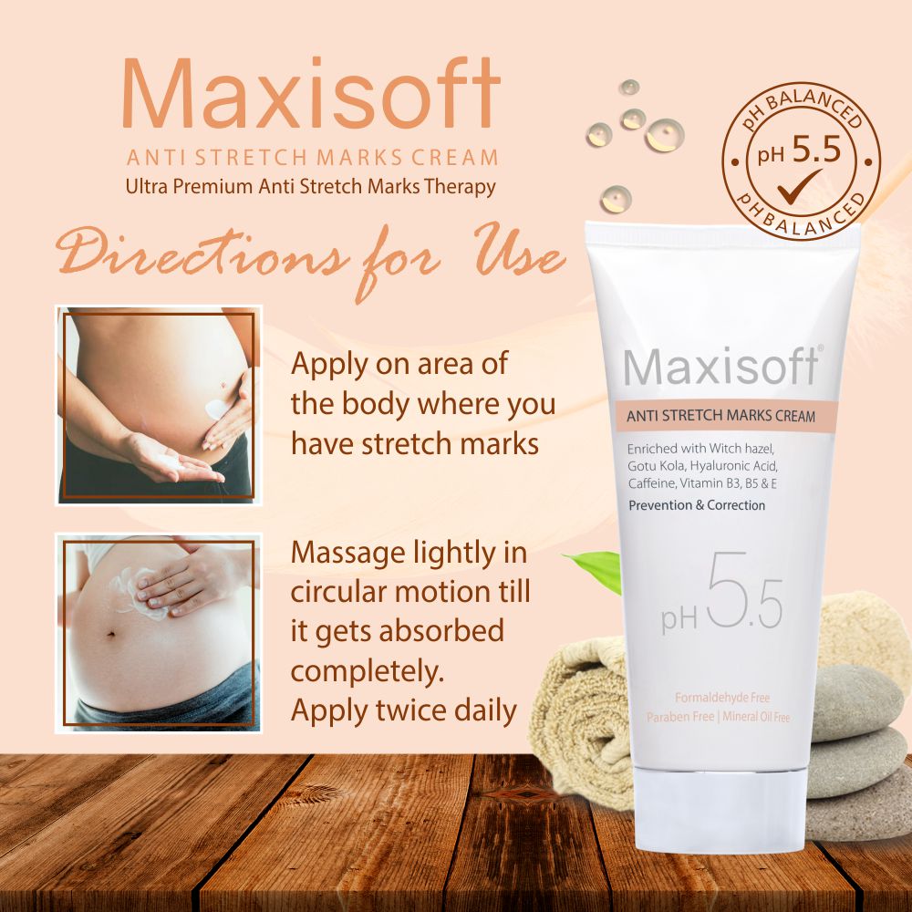 Maxisoft Anti Stretch Mark Cream (100 gm)