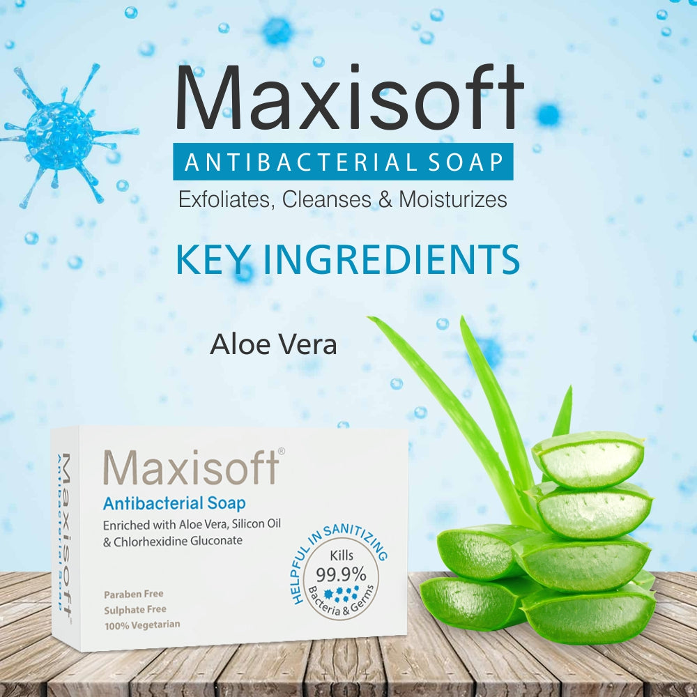 Maxisoft Antibacterial Sanitizing Soap (75 gm)