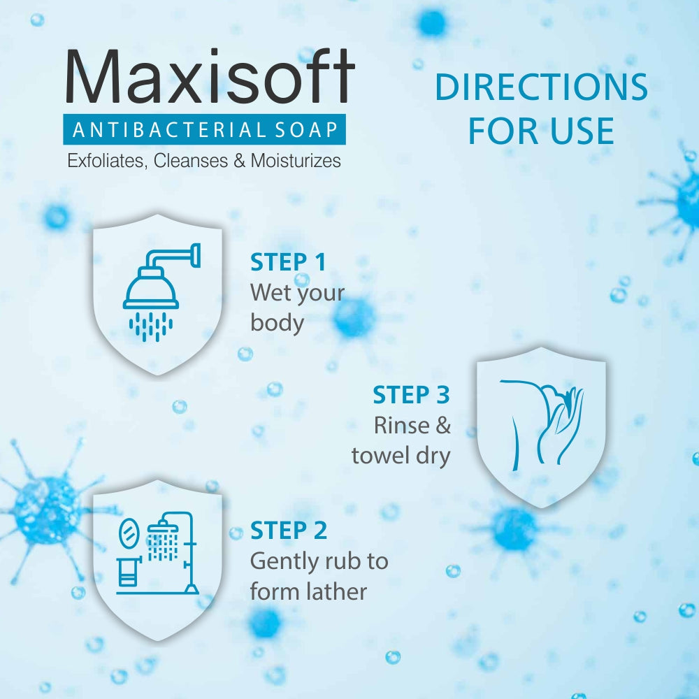 Maxisoft Antibacterial Sanitizing Soap (75 gm)