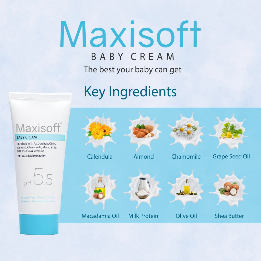 Maxisoft Baby Cream (50 gm)
