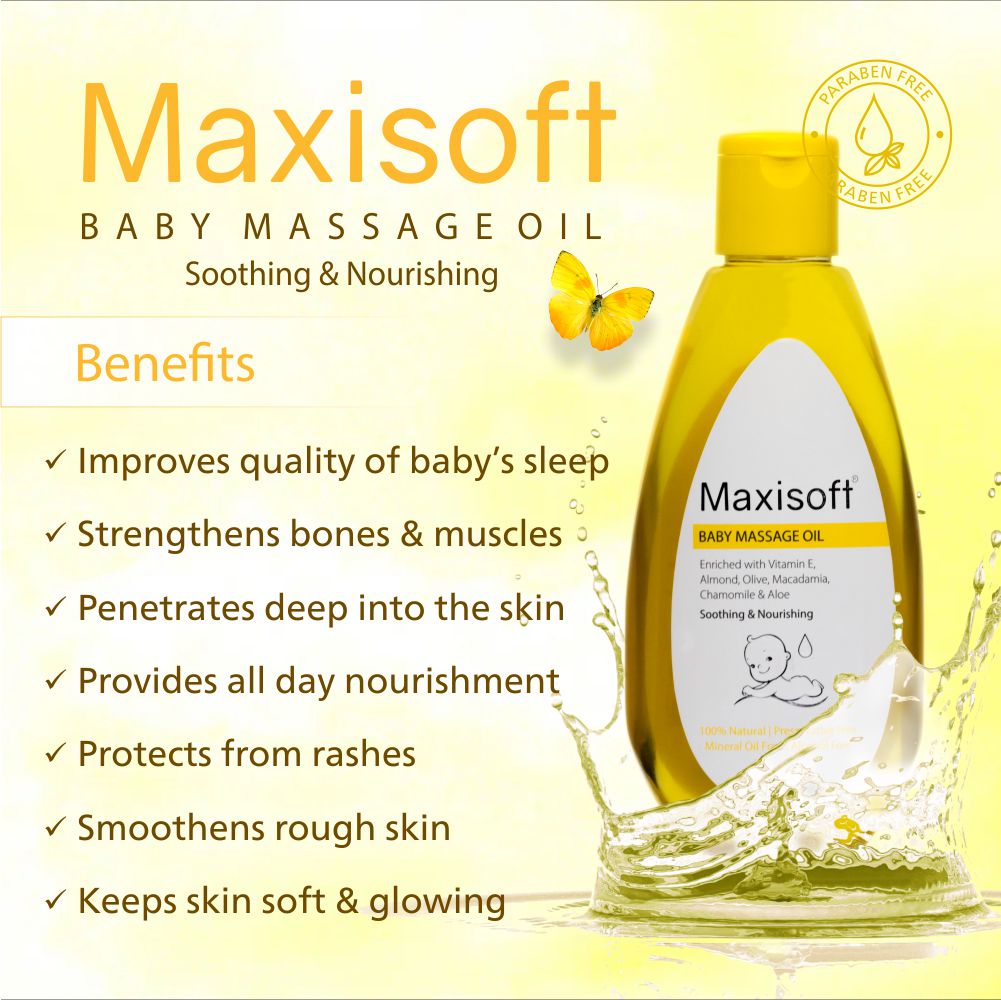 Maxisoft Baby Massage Oil (100 ml)