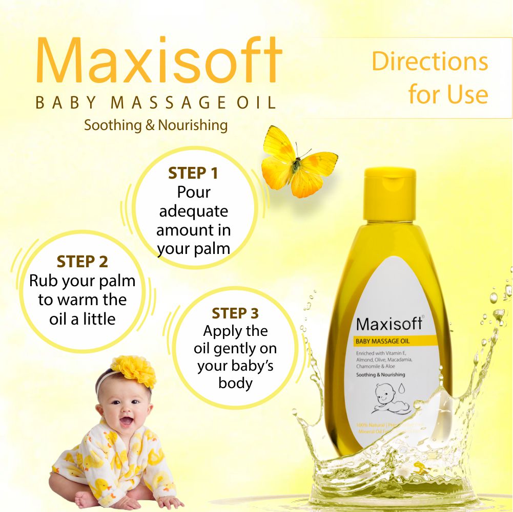 Maxisoft Baby Massage Oil (100 ml)