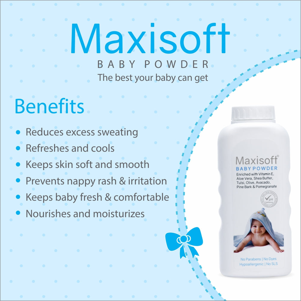 Maxisoft Baby Powder (100 gm)