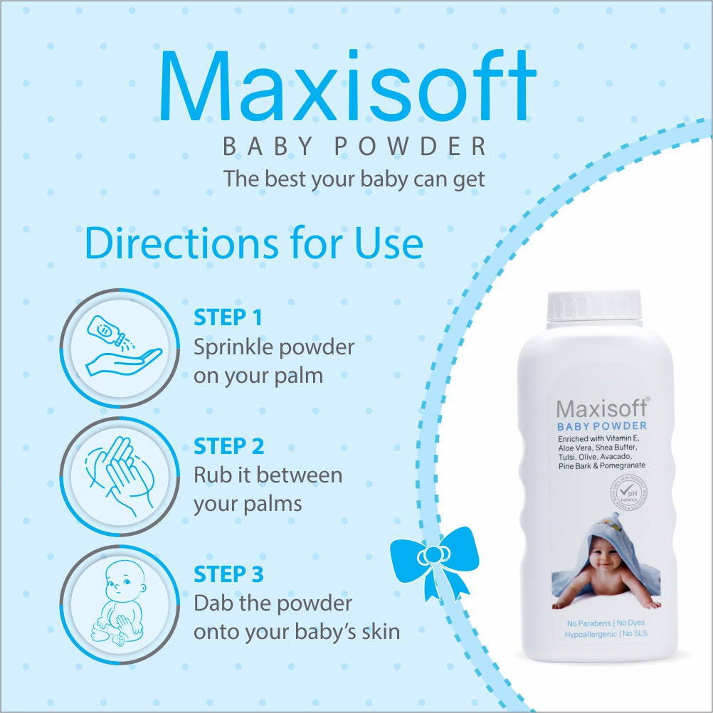 Maxisoft Baby Powder (200 gm)