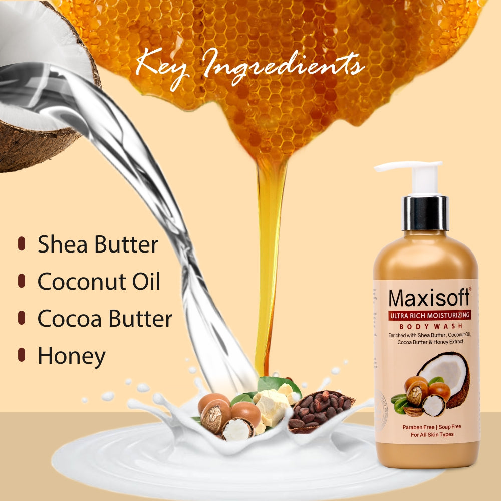 Maxisoft Ultra Rich Moisturizing Body Wash (300 ml)