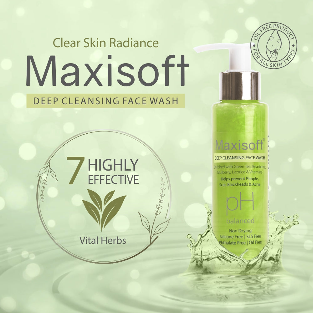Maxisoft Deep Cleansing Face Wash (100 ml)