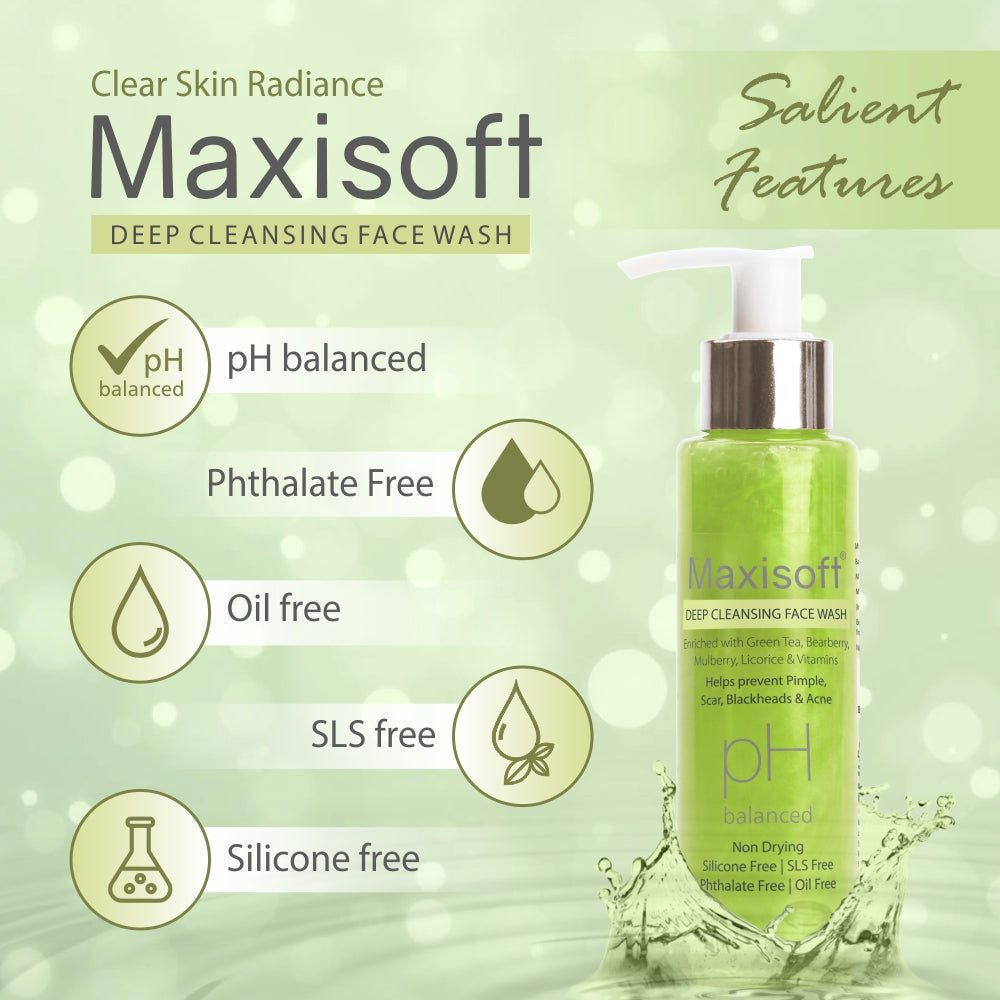 Maxisoft Deep Cleansing Face Wash (100 ml)