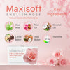 Maxisoft English Rose Natural Handcrafted Bathing Bar (75 gm)