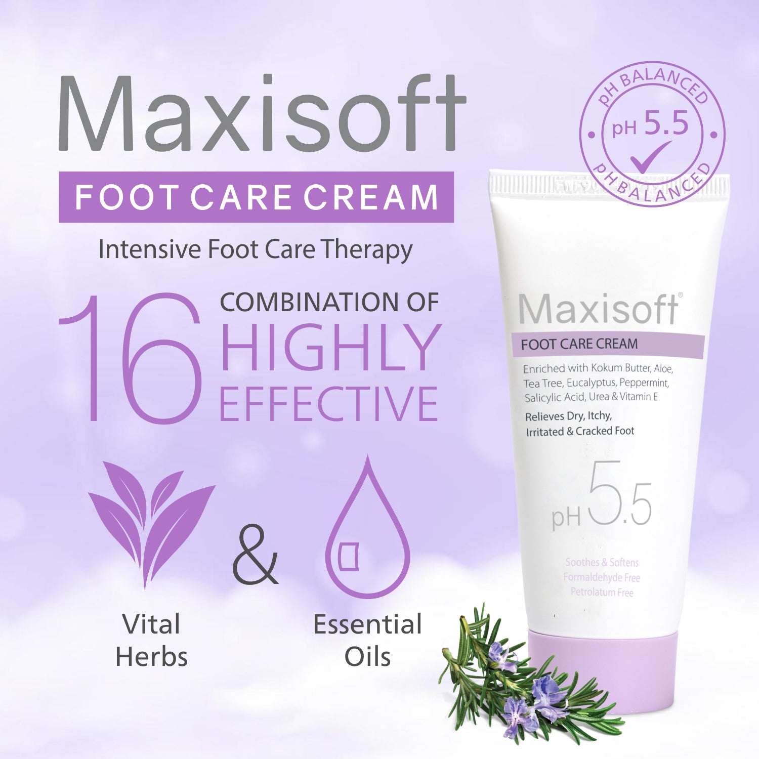 Maxisoft Foot Care Cream (60 gm)