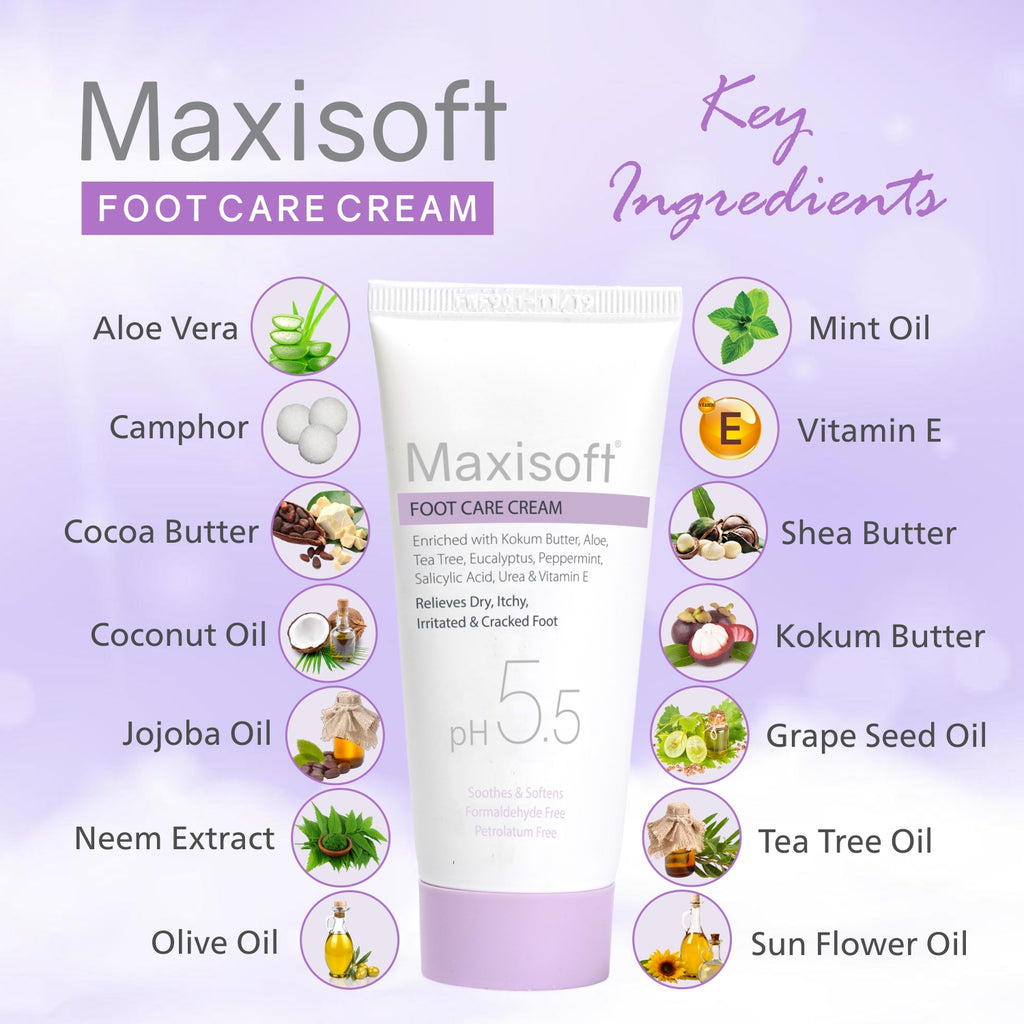 Maxisoft Foot Care Cream (60 gm)