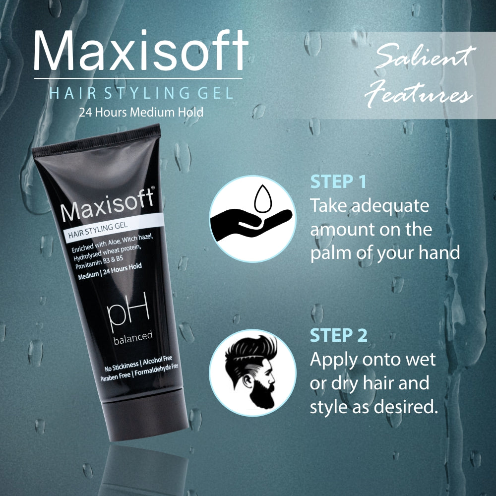 Maxisoft Hair Styling Gel (100 ml)