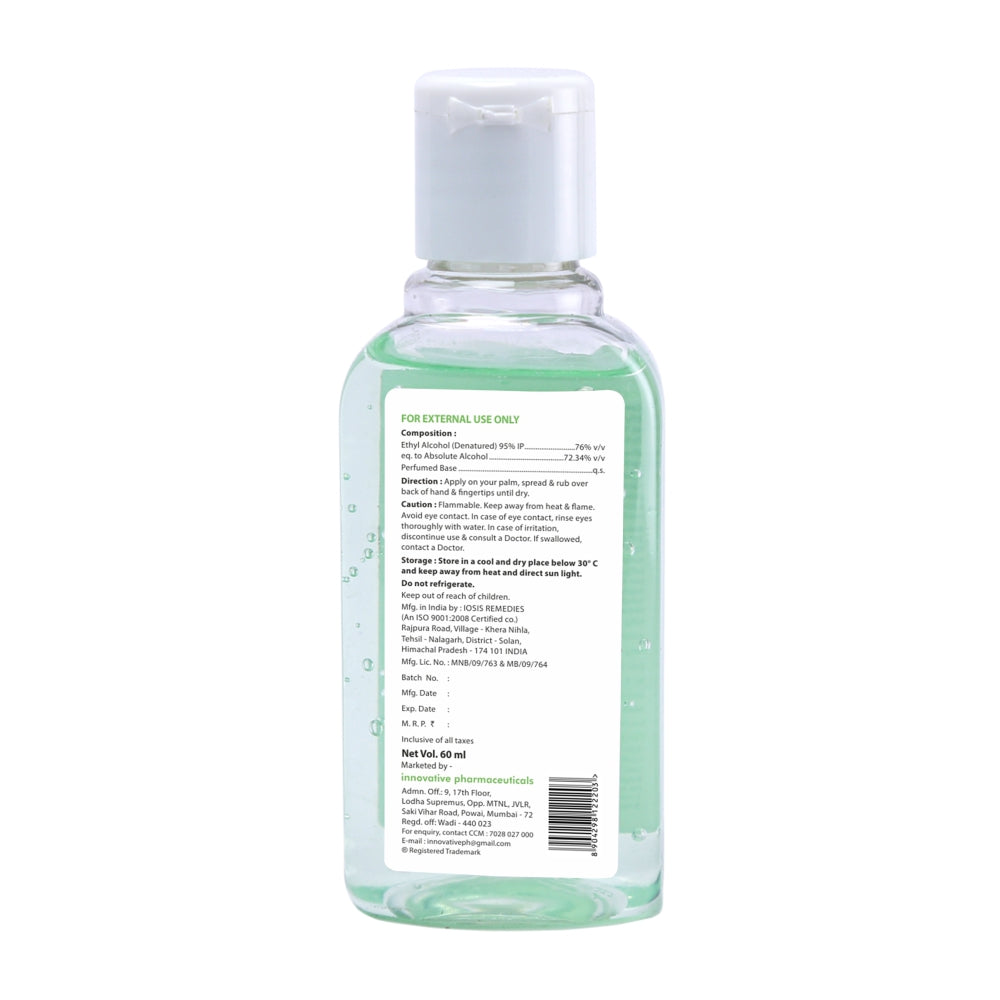 Maxisoft Hand Sanitizer Gel (Green Apple) 60 ml