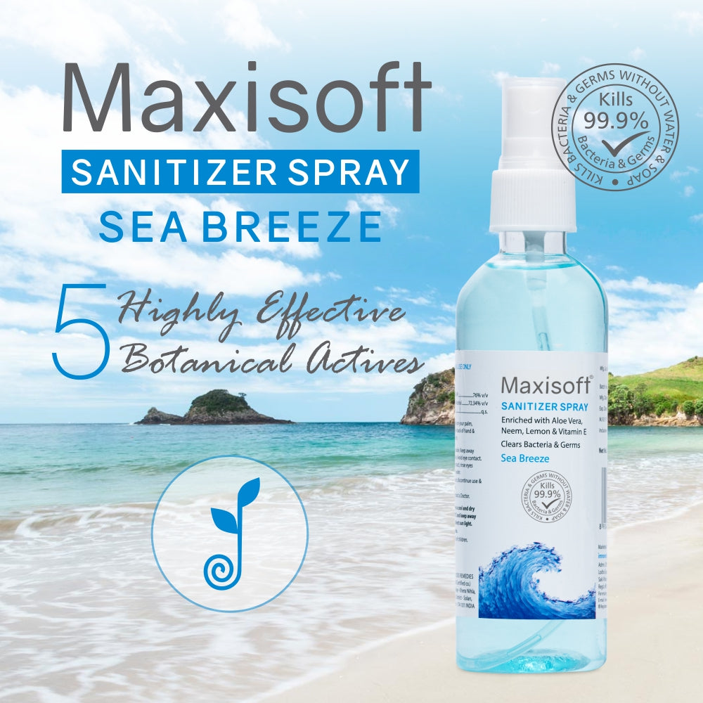 Maxisoft Hand Sanitizer Spray (Sea Breeze) 500 ml