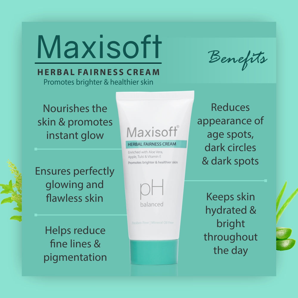 Maxisoft Herbal Fairness Cream (50 gm)