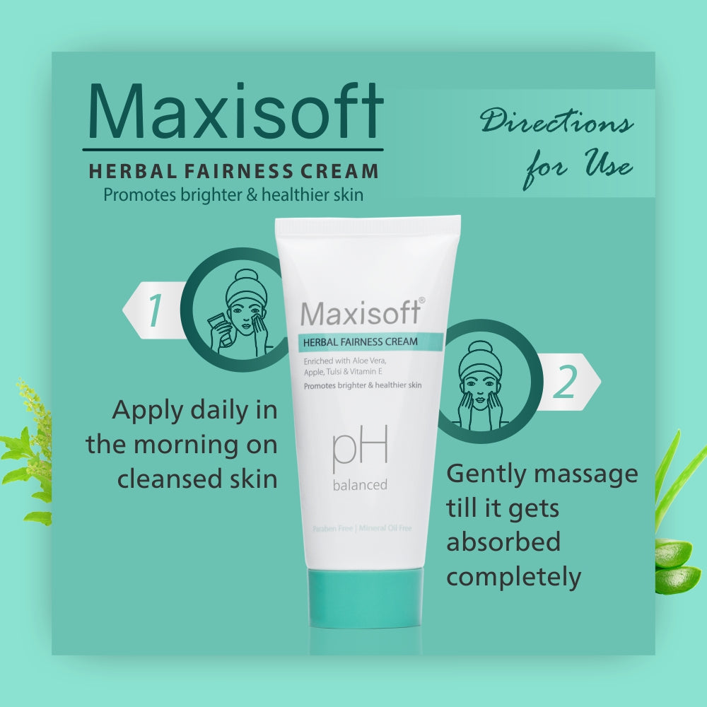 Maxisoft Herbal Fairness Cream (50 gm)