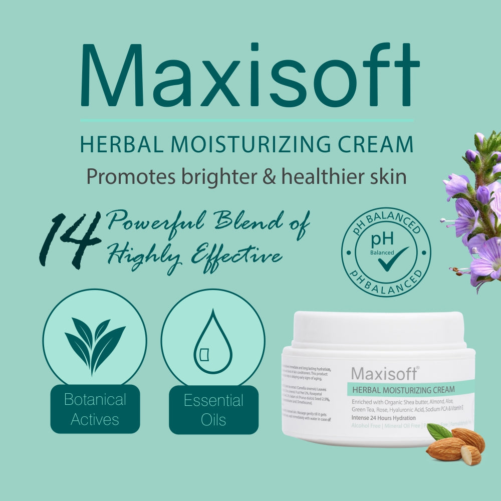 Maxisoft Herbal Moisturizing Cream (50 gm)