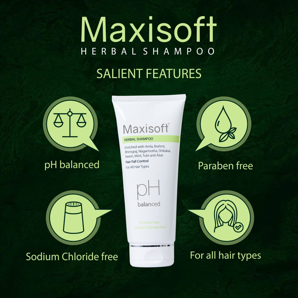 Maxisoft Herbal Shampoo (100 ml)