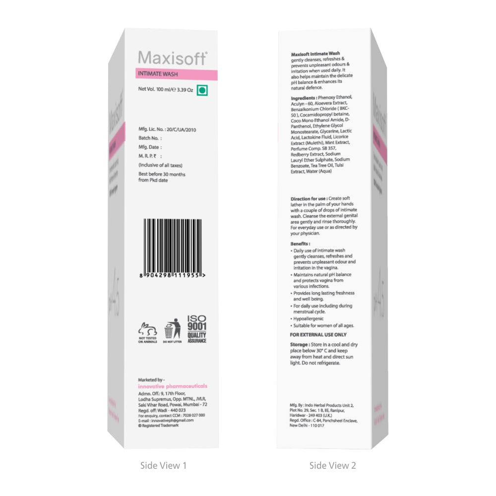 Maxisoft Intimate Wash (100 ml)