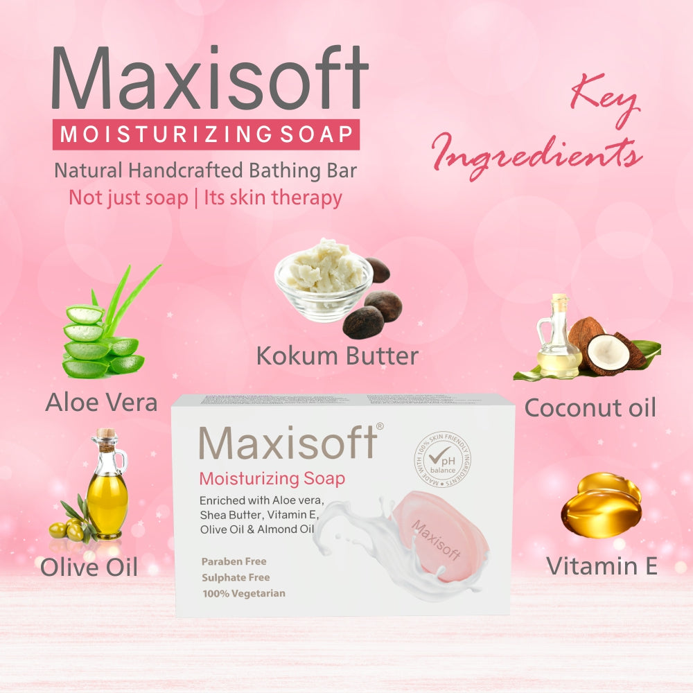 Maxisoft Moisturizing Soap (75 gm)