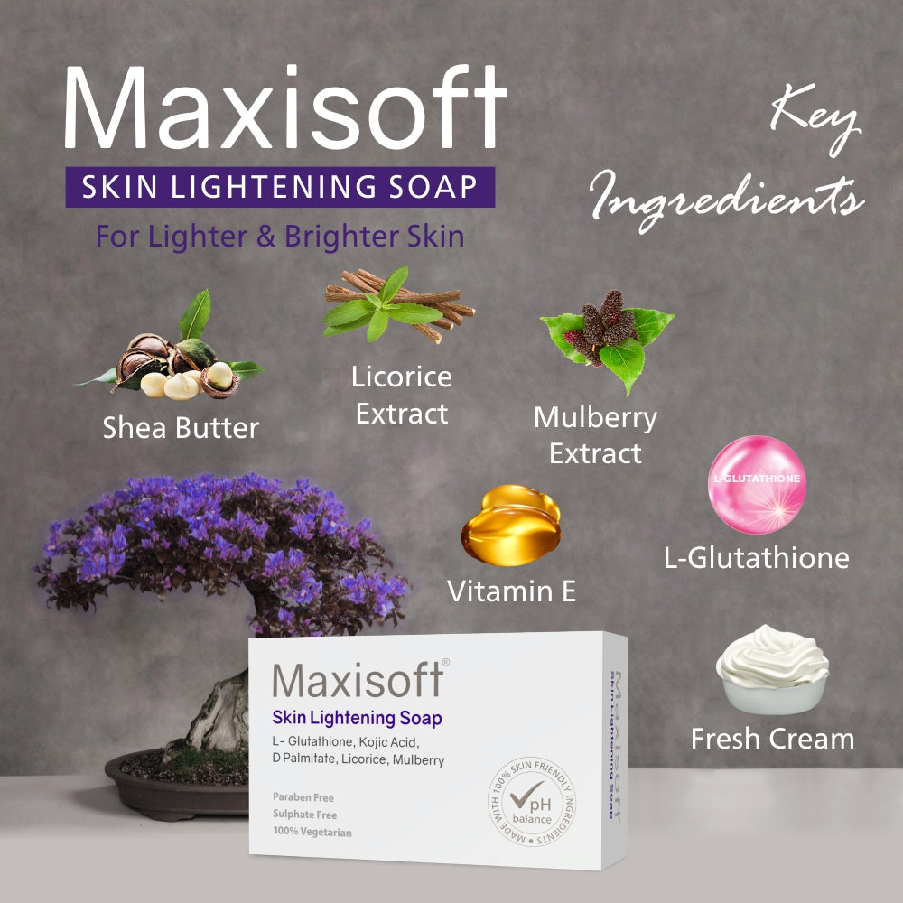 Maxisoft Skin Lightening Soap (75 gm)