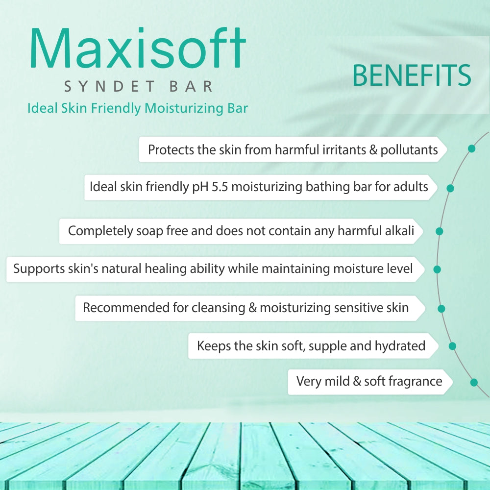 Maxisoft Syndet Bar (75 gm)
