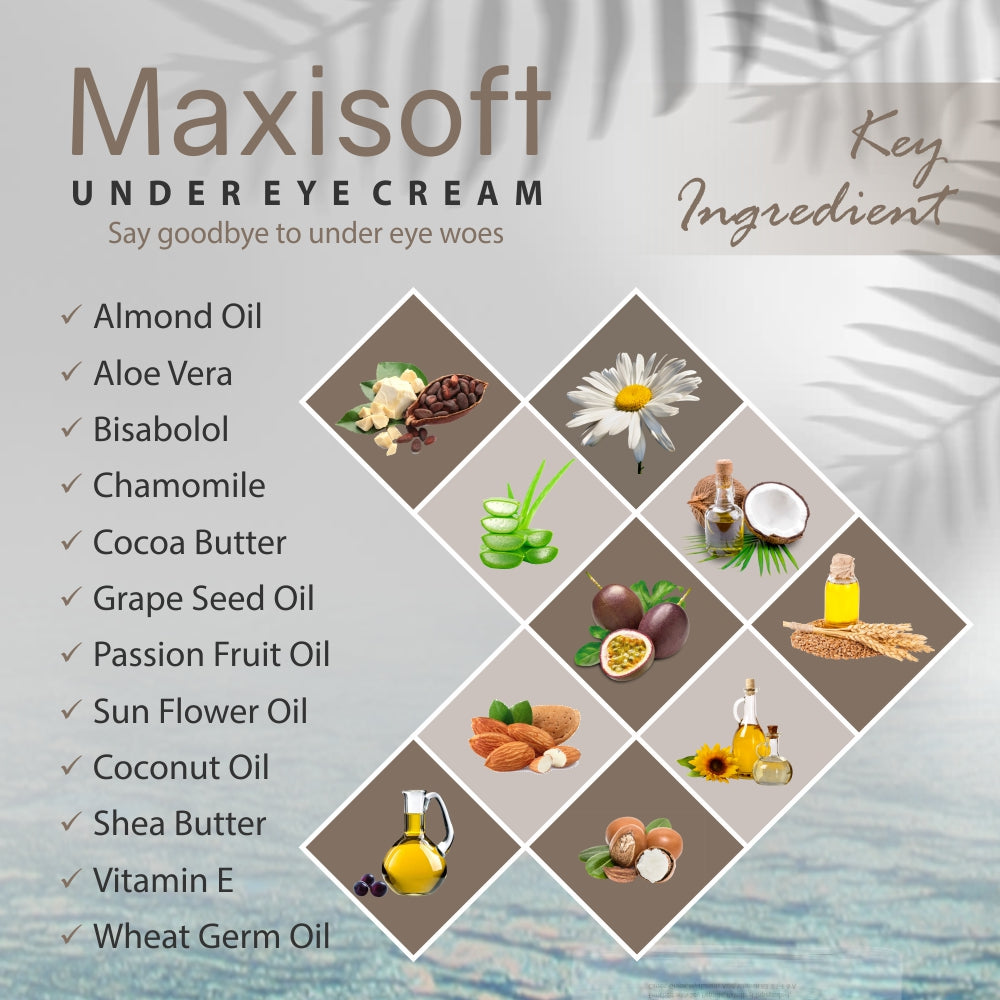 Maxisoft Under Eye Cream (30 gm)
