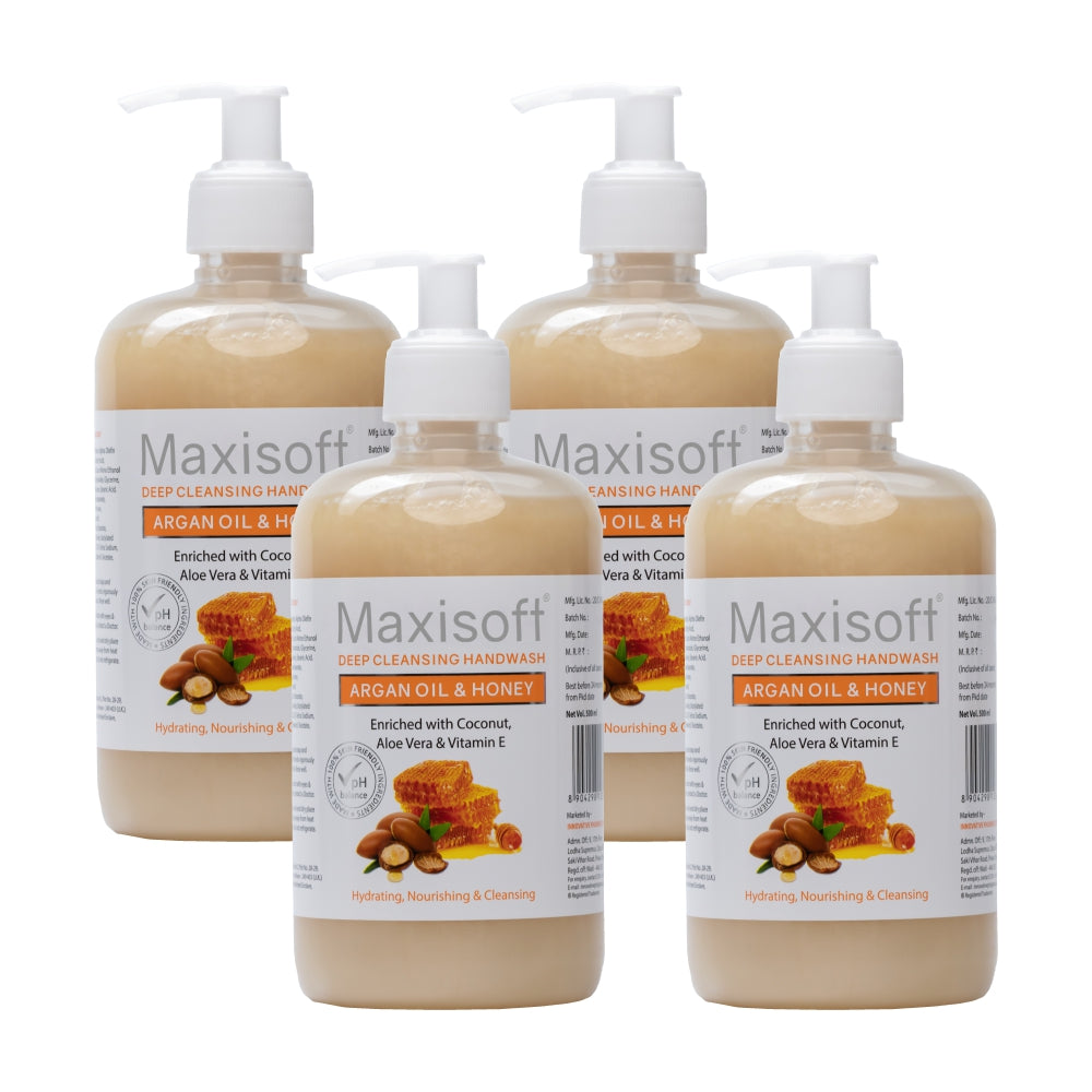 Maxisoft Argan Oil & Honey Hand Wash (500 ml)